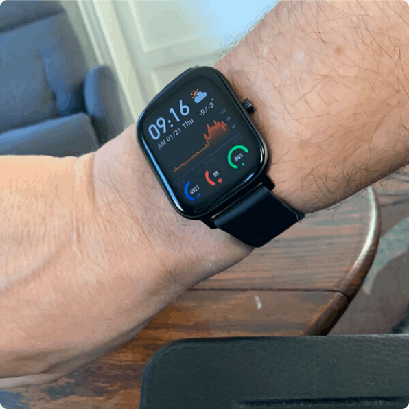 FitiWatch Smartwatch user Heather L.